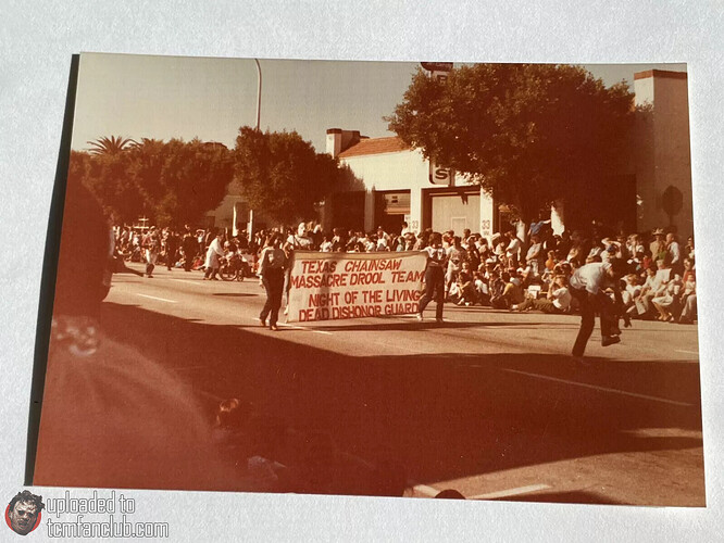 Parade Sign Texas Chainsaw Massacre Drool Team 1